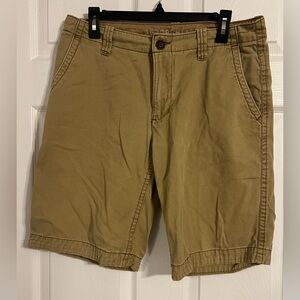 Aeropostale Men’s Khaki Shorts Size 31 With 10 Inch Inseam